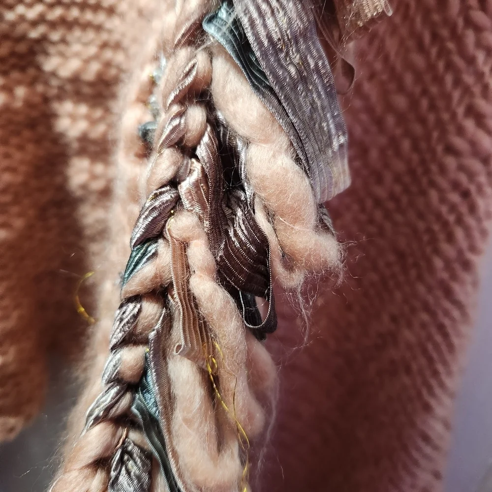 Forever 21 Textured Knit Vest in Brown